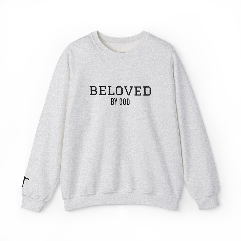 Unisex - BELOVED BY GOD Crewneck- (embroidery)