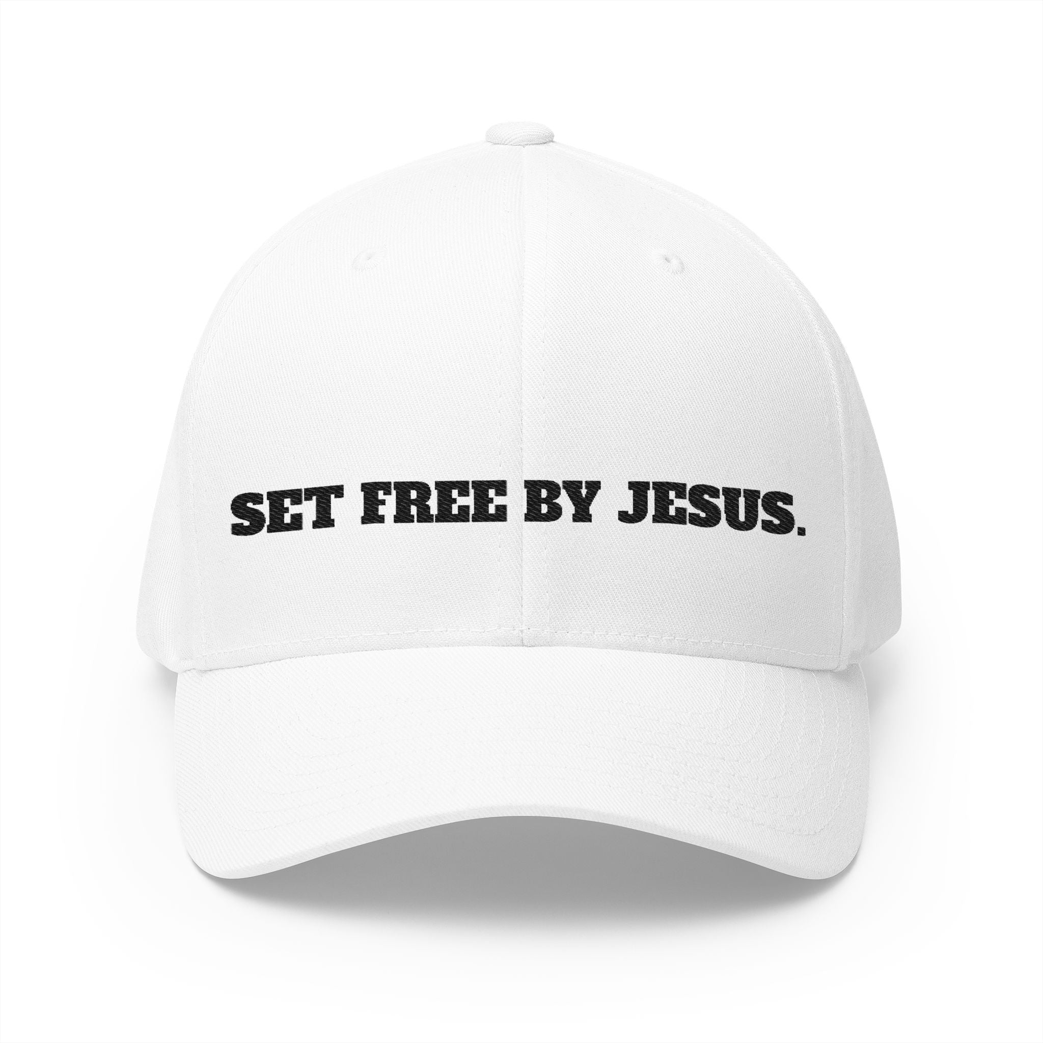 Unisex - Set Free by Jesus - (embroidery)