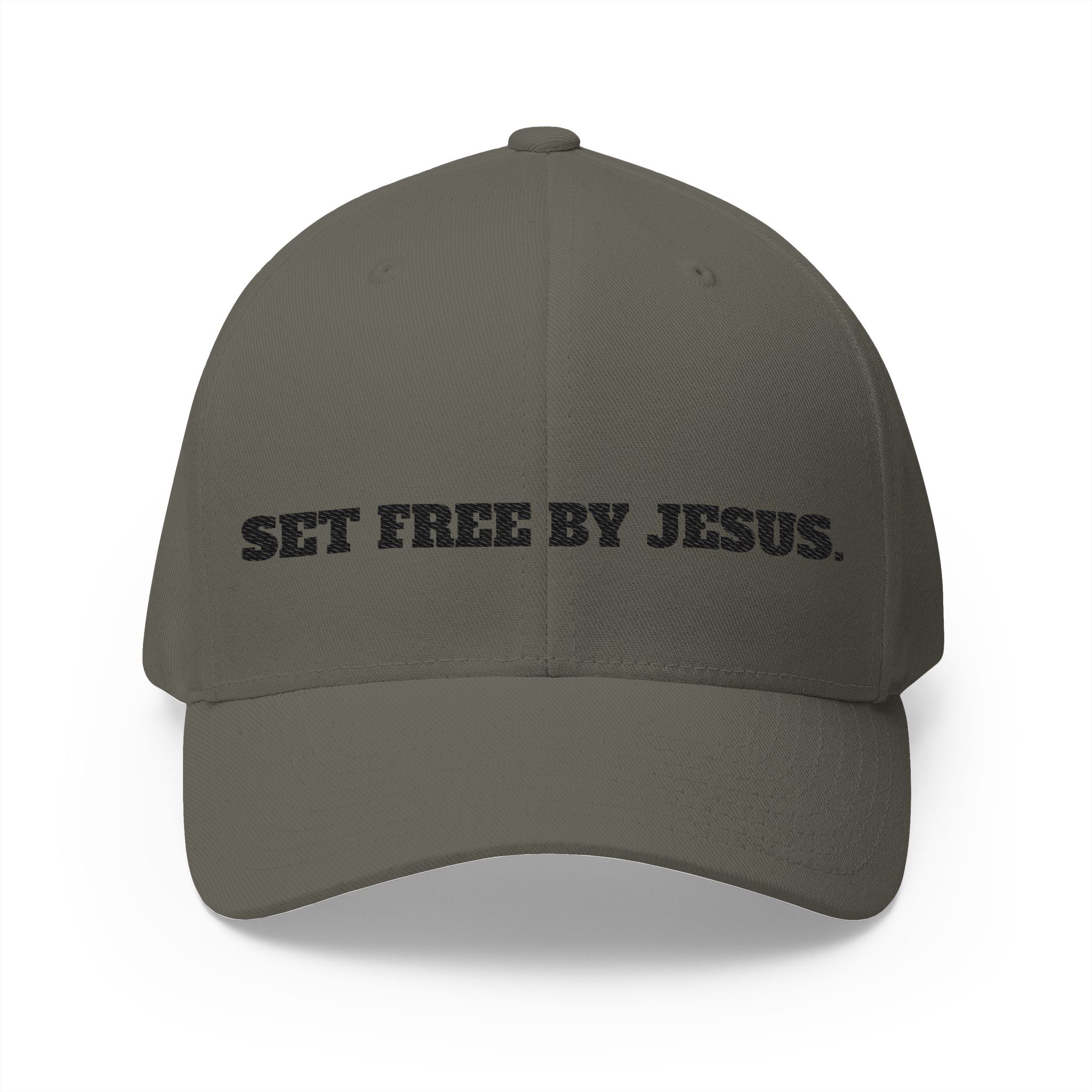 Unisex - Set Free by Jesus - (embroidery)