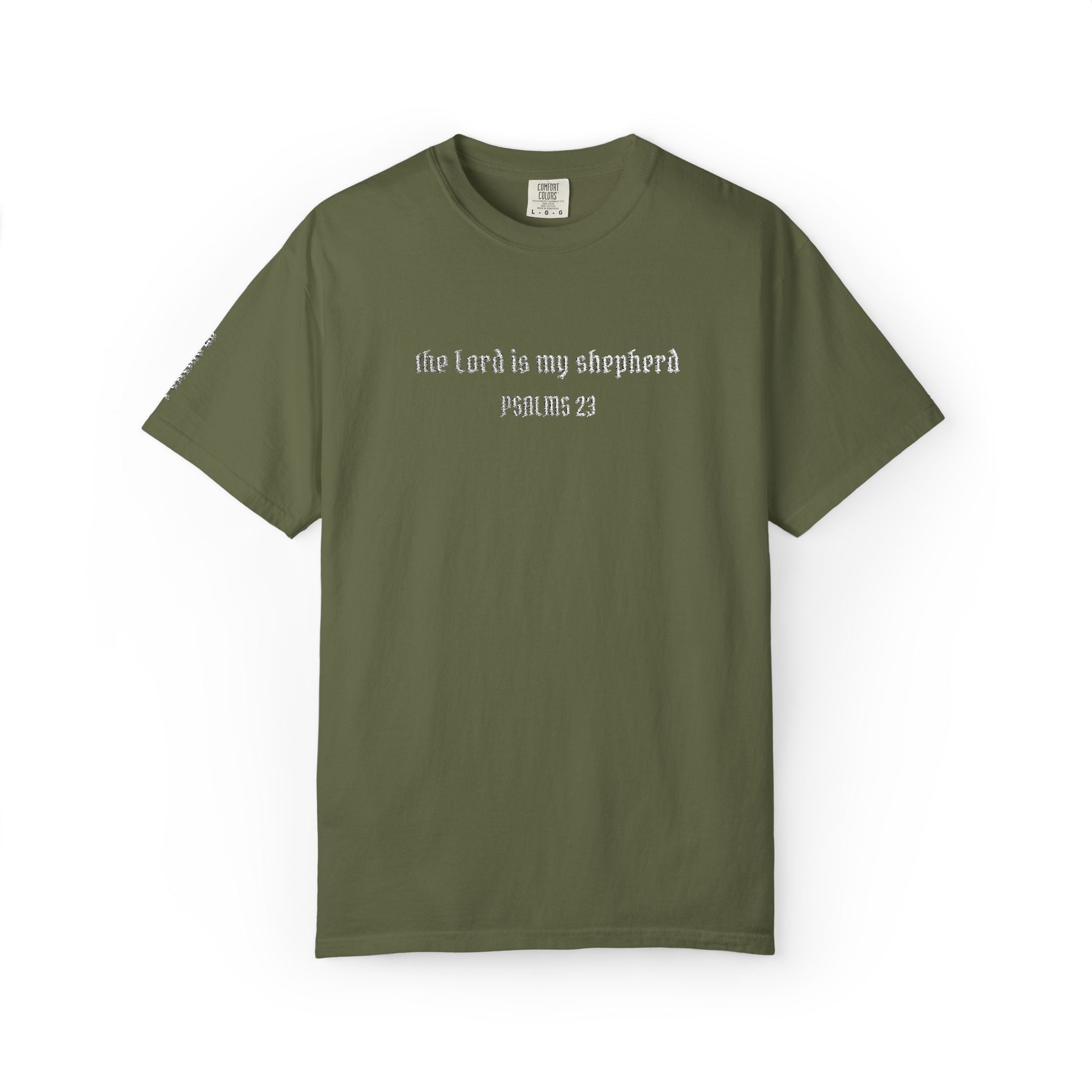 Unisex - PSALMS 23 T-Shirt - (embroidery)