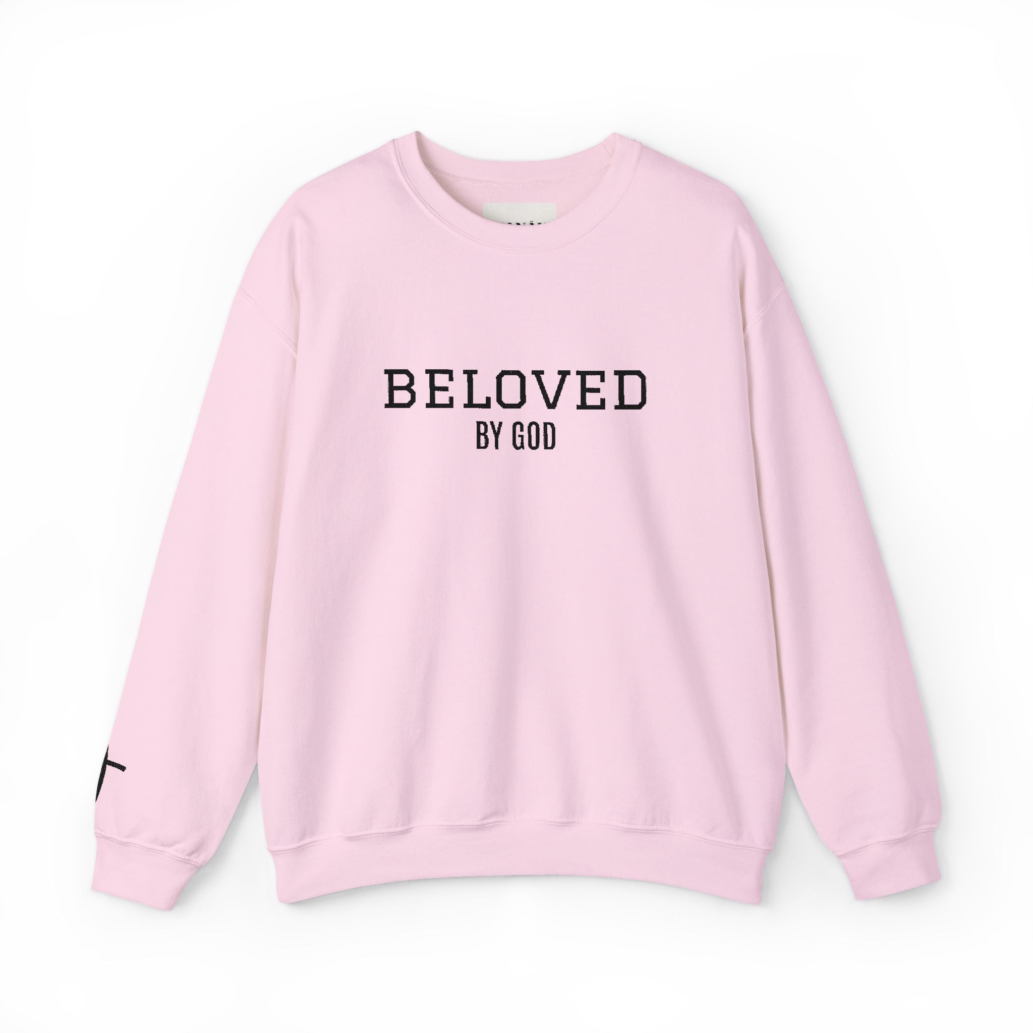 Unisex - BELOVED BY GOD Crewneck- (embroidery)