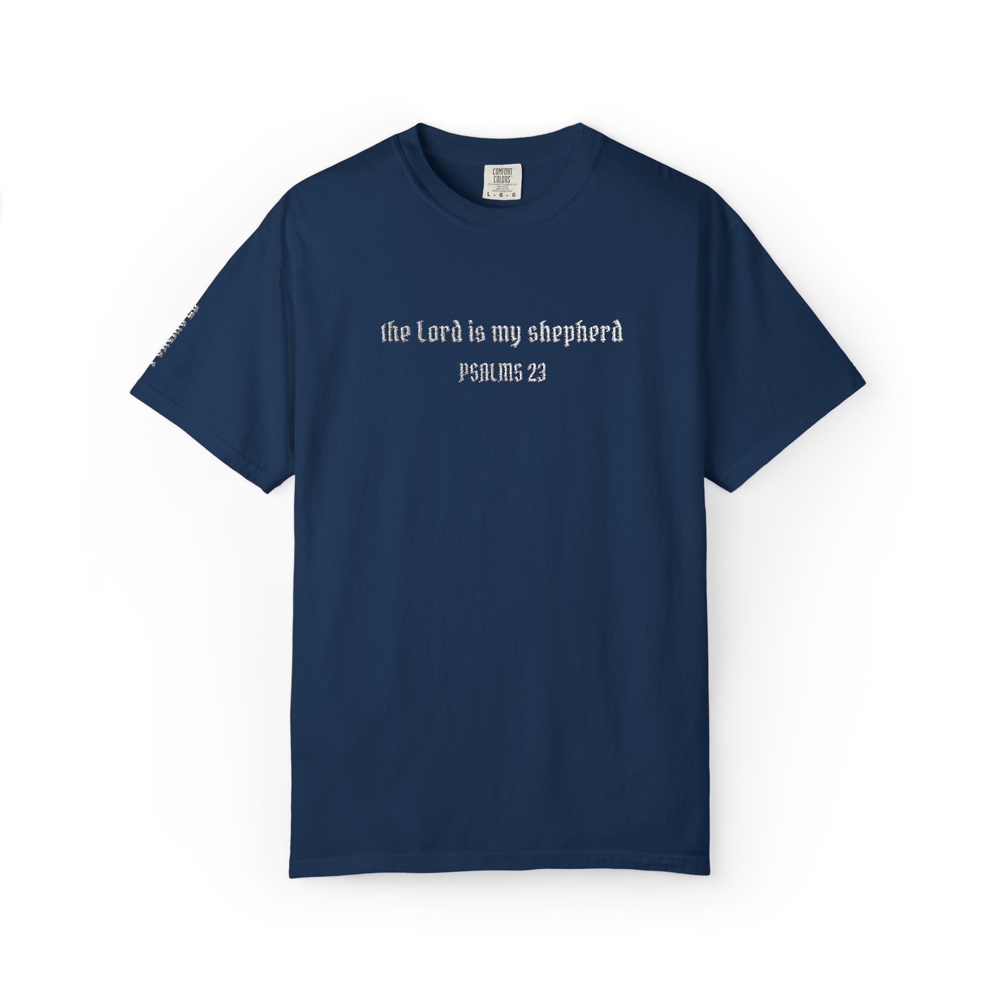 Unisex - PSALMS 23 T-Shirt - (embroidery)