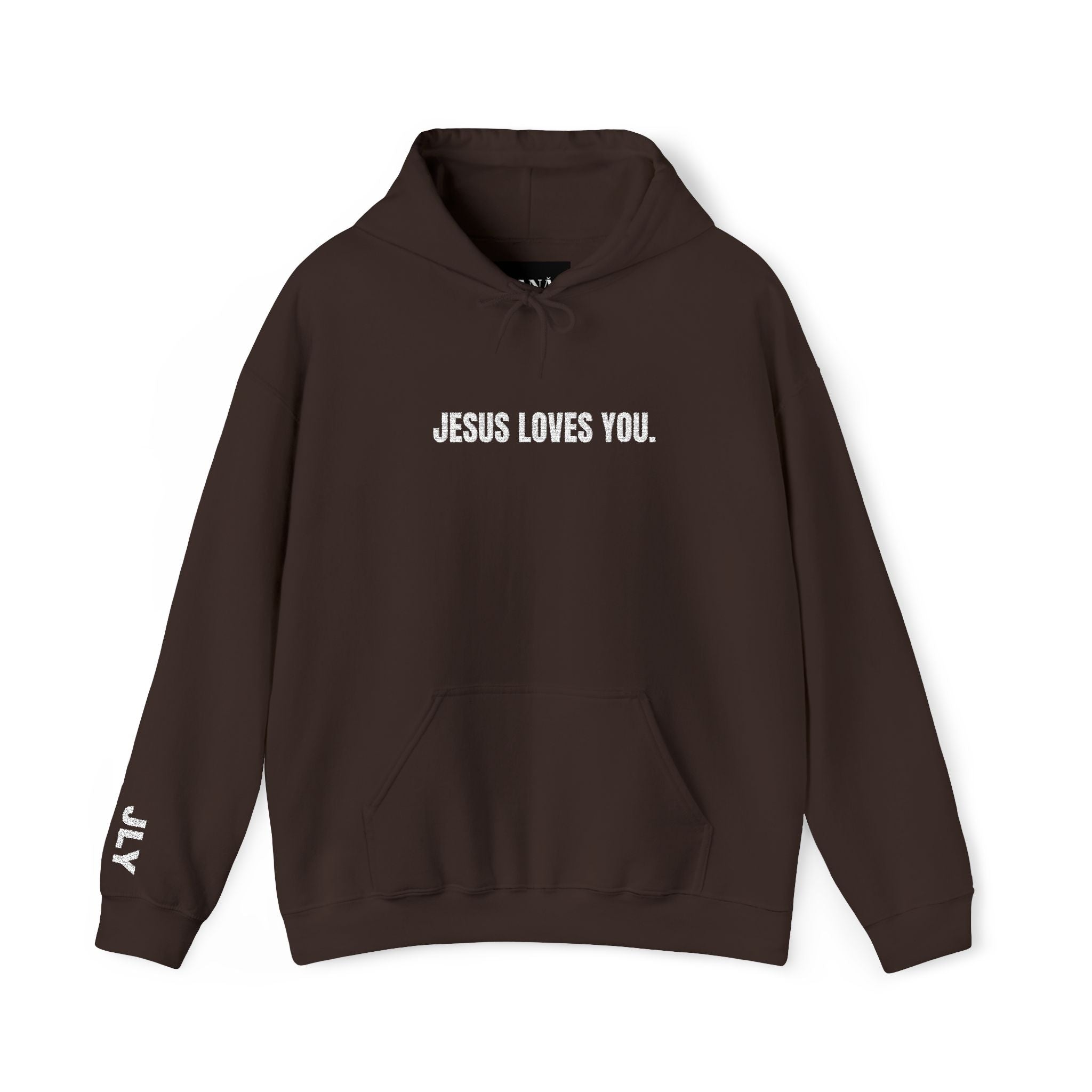 Unisex - JESUS LOVES YOU Hoodie - (embroidery)