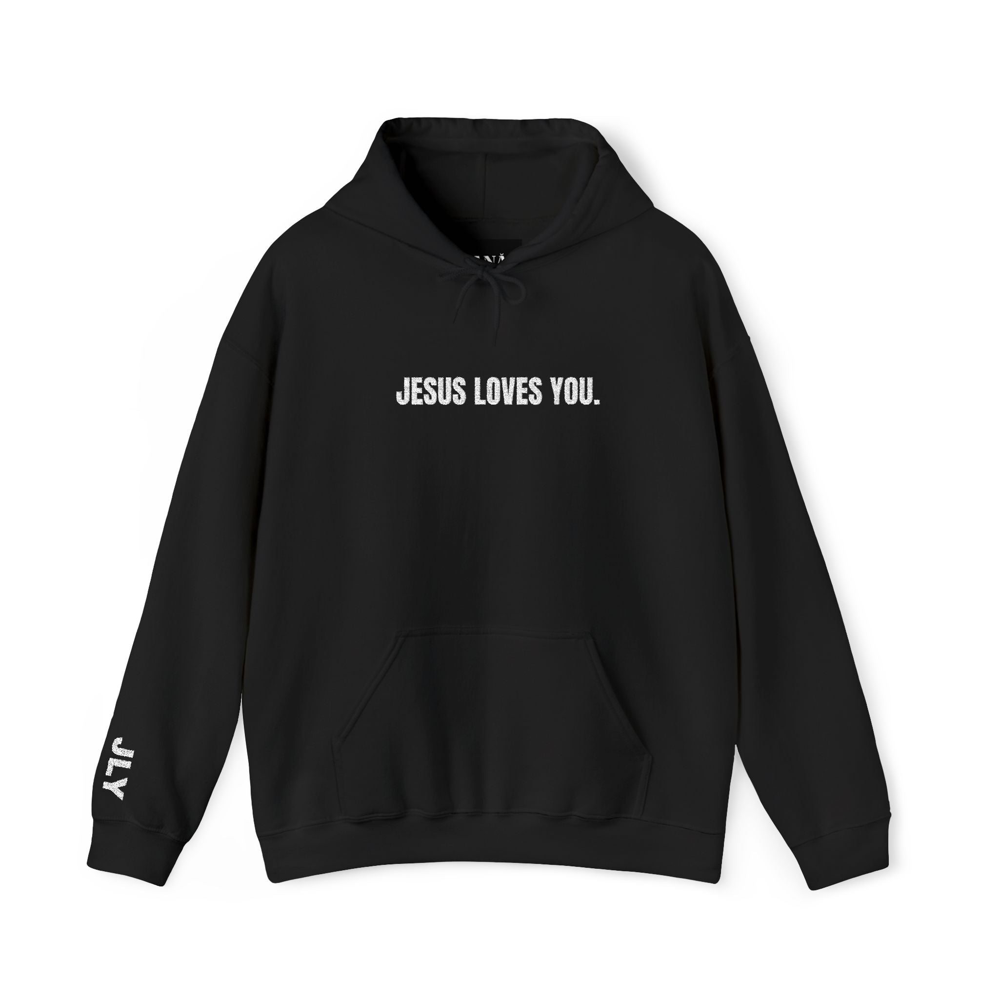 Unisex - JESUS LOVES YOU Hoodie - (embroidery)