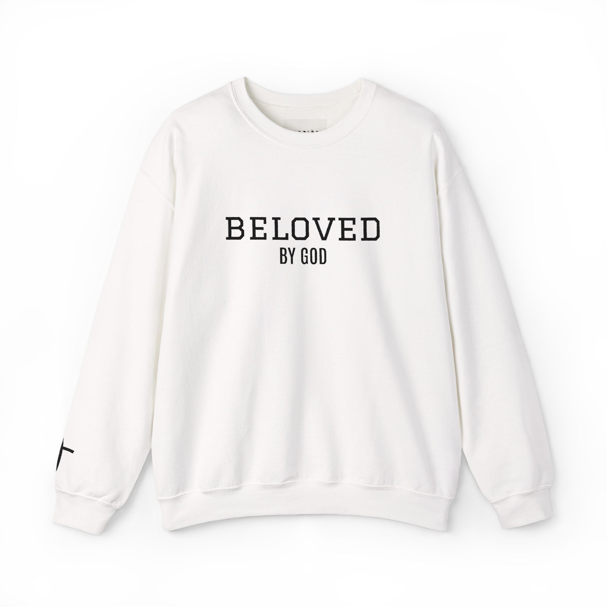 Unisex - BELOVED BY GOD Crewneck- (embroidery)