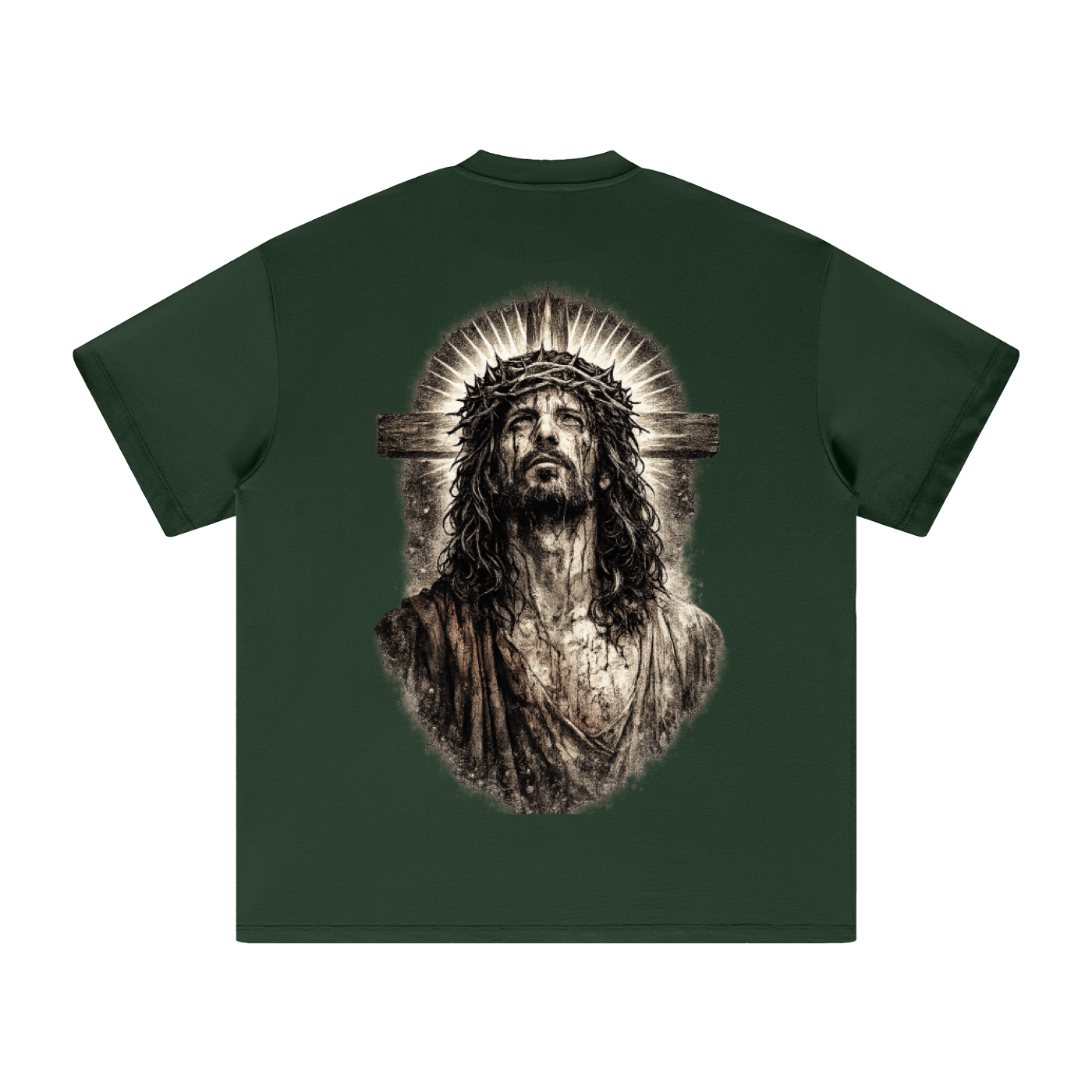 Unisex - YESHUA - Heavyweight Earth Tone T-Shirt