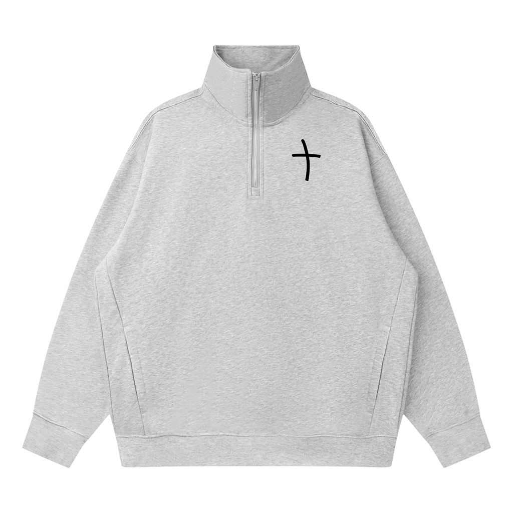 Unisex - Cross Quarter-Zip Sweatshirt