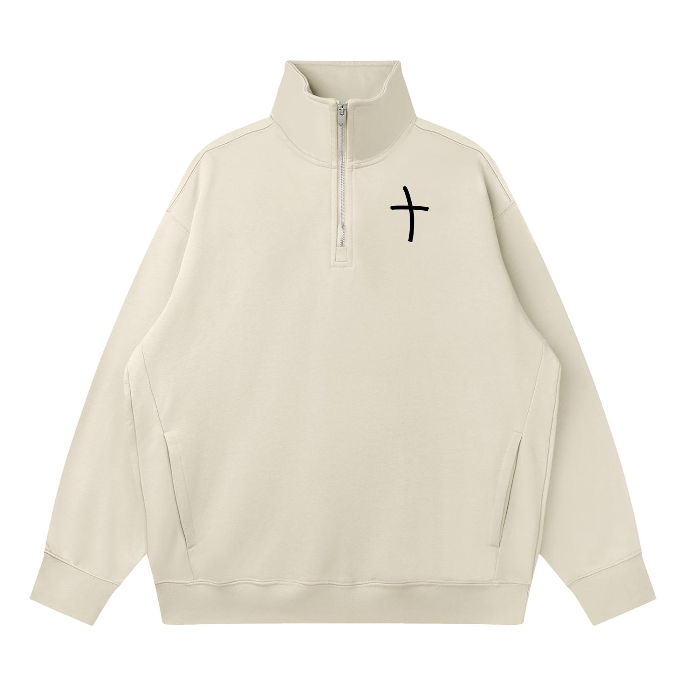 Unisex - Cross Quarter-Zip Sweatshirt