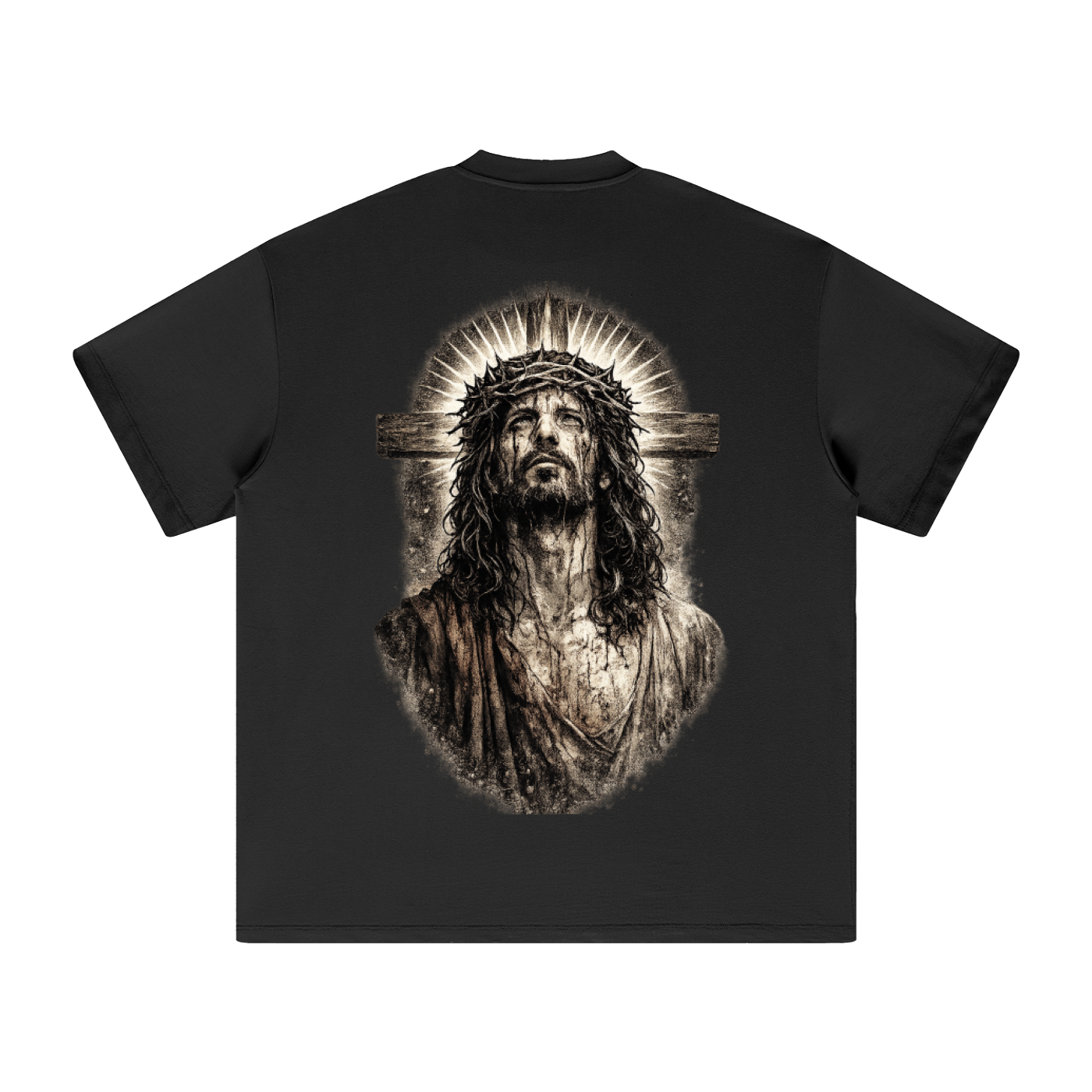 Unisex - YESHUA - Heavyweight Earth Tone T-Shirt